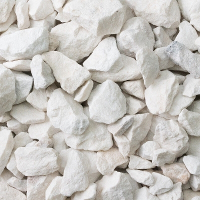 Picture of White Stone 01 kg  For Aquarium, Garden Decoration
