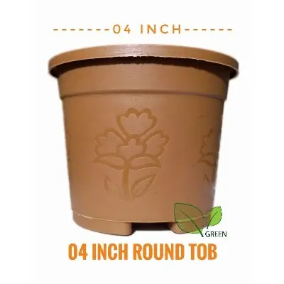 Picture of Tob 4 inch plastic 6 pieces round