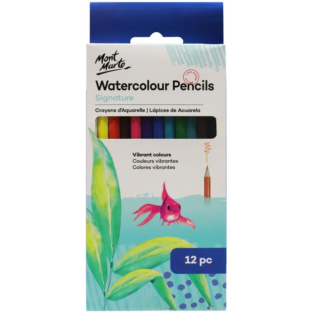 Buy mont-marte-watercolor-pencils-12pc at Best Prices in Bangladesh