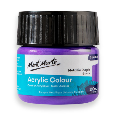 Buy Mont Marte Acrylic Color Paint 100ml-Metallic Purple at Best Prices in Bangladesh