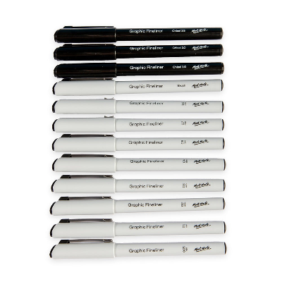 Buy Mont Marte Technical Drawing Pens 12pc at Best Prices in Bangladesh