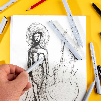 Buy Mont Marte Technical Drawing Pens 12pc at Best Prices in Bangladesh