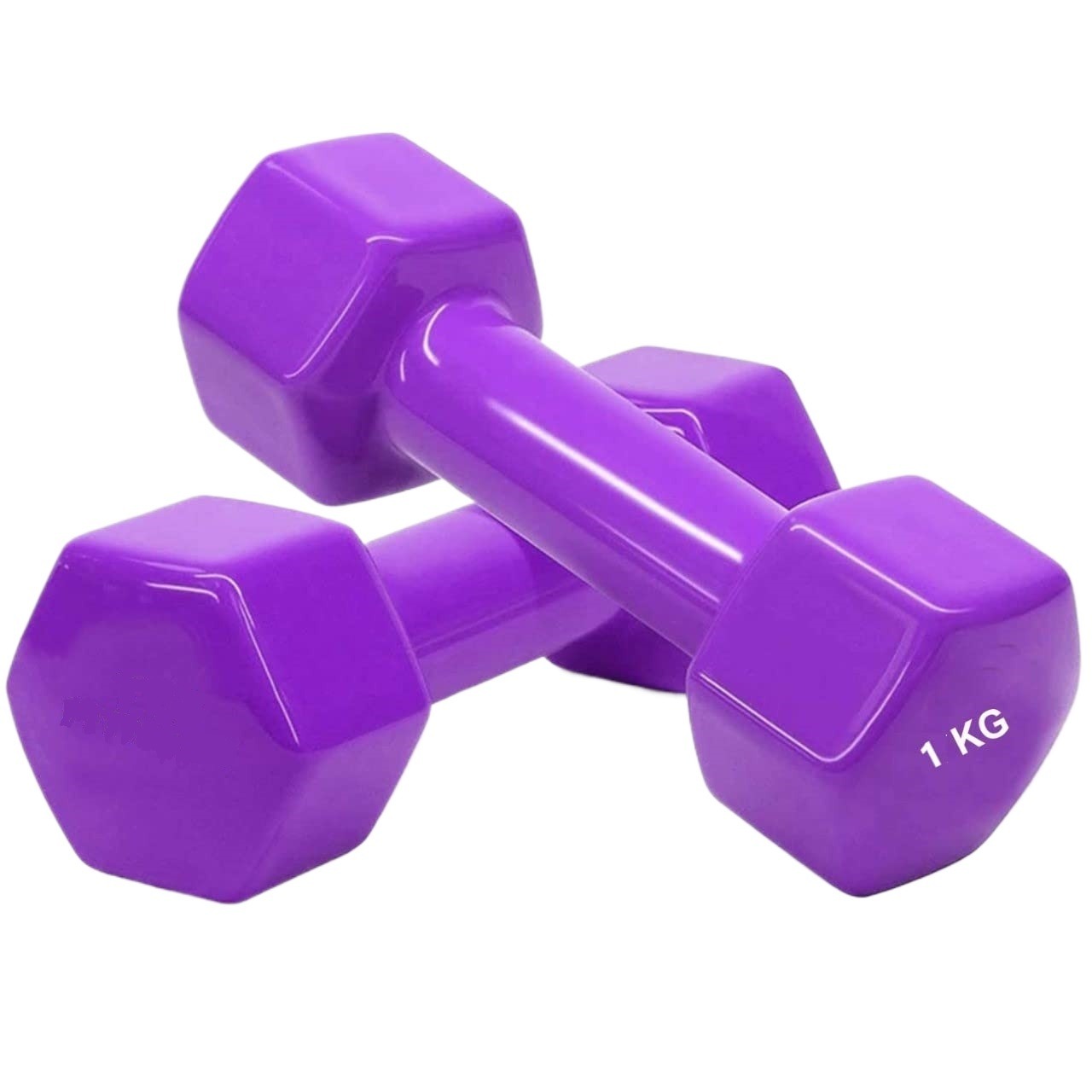 Buy 1kg vinyl Dumbbell- 1 pair Multicolor- Citizen Sports   At Best Price in Bangladesh