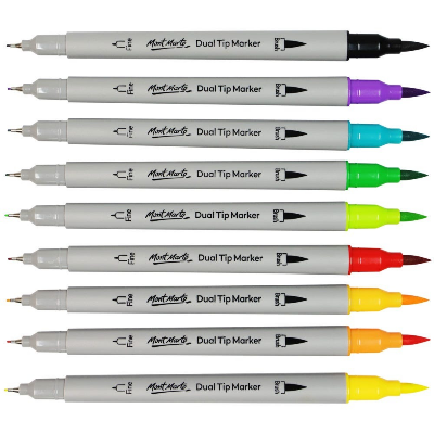 Buy mont-marte-dual-tip-brushfineliners-48pc-tri-grip at Best Prices in Bangladesh