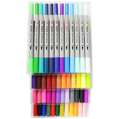 Buy mont-marte-dual-tip-brushfineliners-48pc-tri-grip at Best Prices in Bangladesh