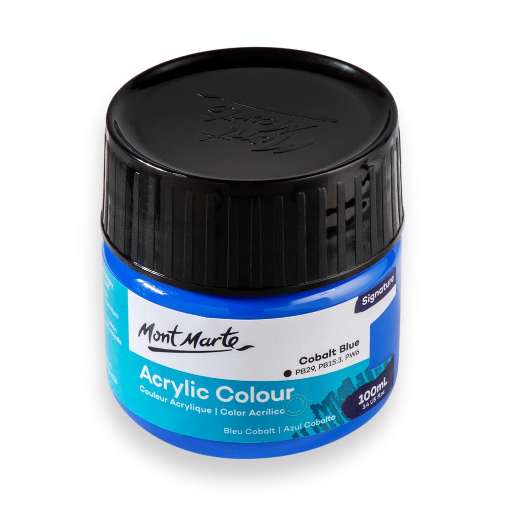 Buy Mont Marte ACRYLIC COLOR PAINT 100ML-COBALT BLUE at Best Prices in Bangladesh