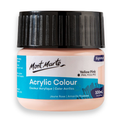 Buy Mont Marte Acrylic Color Paint-Yellow Pink at Best Prices in Bangladesh
