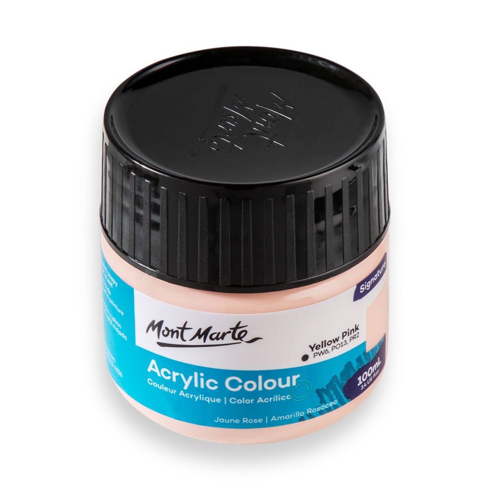 Buy Mont Marte Acrylic Color Paint-Yellow Pink at Best Prices in Bangladesh