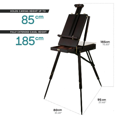 Buy mont-marte-black-french-box-easel at Best Prices in Bangladesh