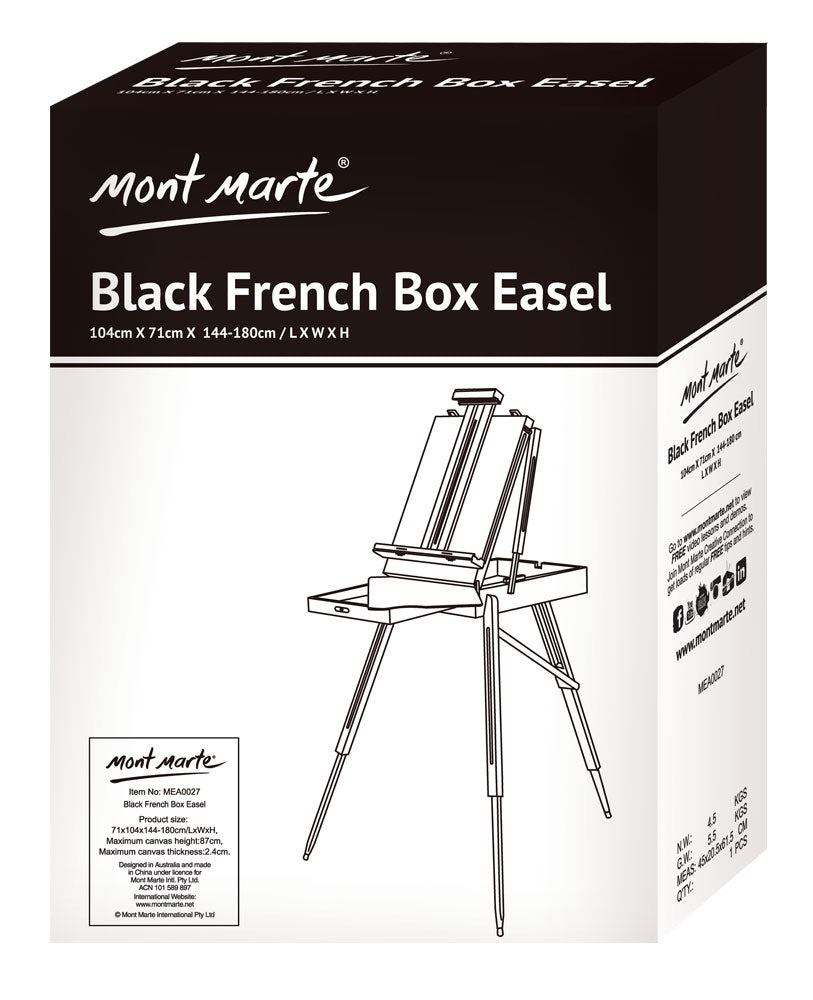 Buy mont-marte-black-french-box-easel at Best Prices in Bangladesh