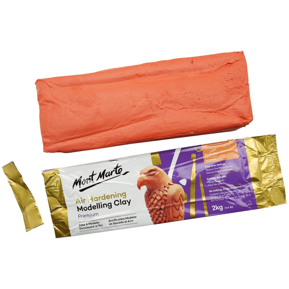 Buy mont-marte-air-hardening-modelling-clay-terracotta-2kgs at Best Prices in Bangladesh