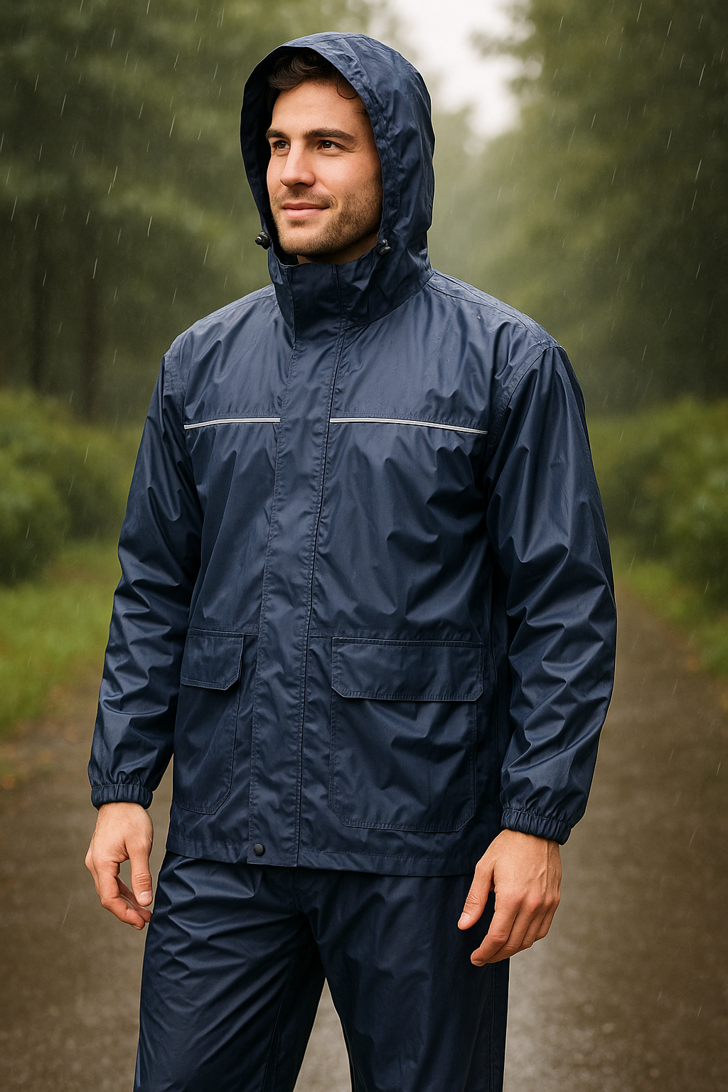 Picture of Yamani Chines 100% Waterproof unisex Raincoat 