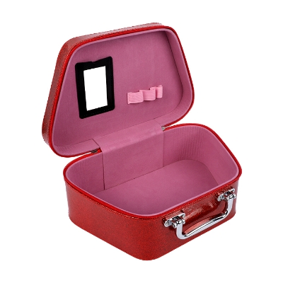Buy Big Makeup Box Travel Friendly Makeup Organizer Red