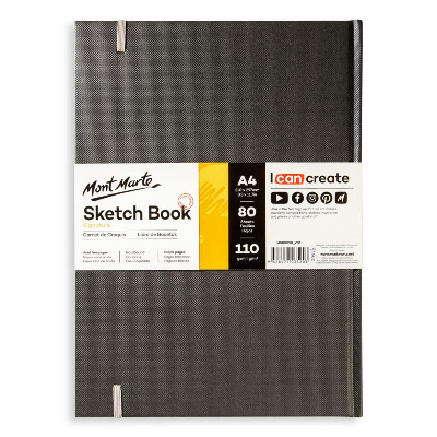 Buy Mont Marte Hardbound Sketch Book 110gsm A4 at Best Prices in Bangladesh