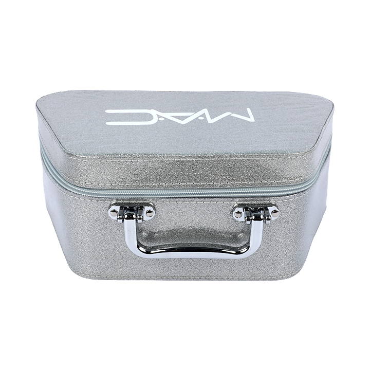 Buy Big Glitter Makeup Box Travel Friendly Makeup Organizer Sliver