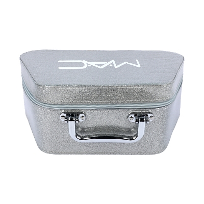 Buy Big Glitter Makeup Box Travel Friendly Makeup Organizer Sliver