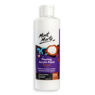 Buy Pouring Acrylic Paint Premium 240ml (8.12 US fl.oz) - Titanium White at Best Prices in Bangladesh