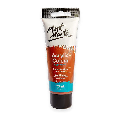 Buy mont-marte-acrylic-color-paint-75ml-burnt-sienna at Best Prices in Bangladesh