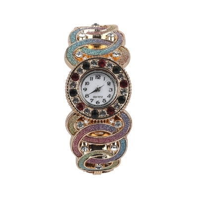 Buy Women's Flower Bracelet Watch Fashionable New design Stainless Steel 