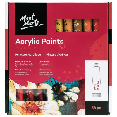 Buy mont-marte-acrylic-paints-36ml12pcs at Best Prices in Bangladesh