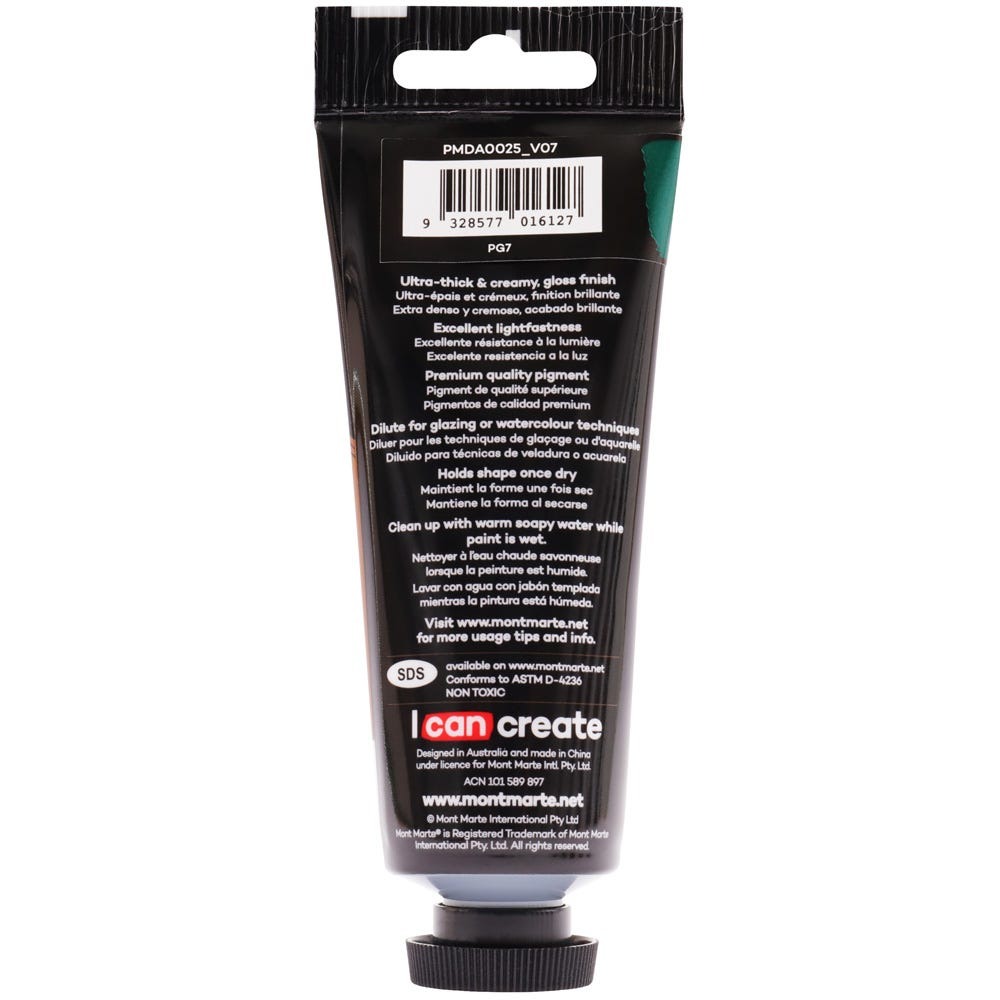 Buy Mont Marte Dimension Acrylic 75mls - Viridian at Best Prices in Bangladesh