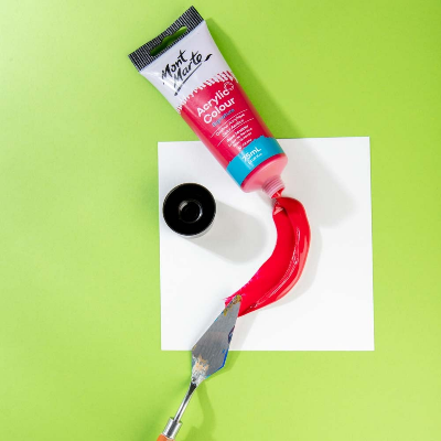 Buy mont-marte-acrylic-color-paint-75ml-rose-madder at Best Prices in Bangladesh