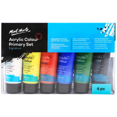 Buy mont-marte-acrylic-color-paint-set-6pc50mlat Best Prices in Bangladesh