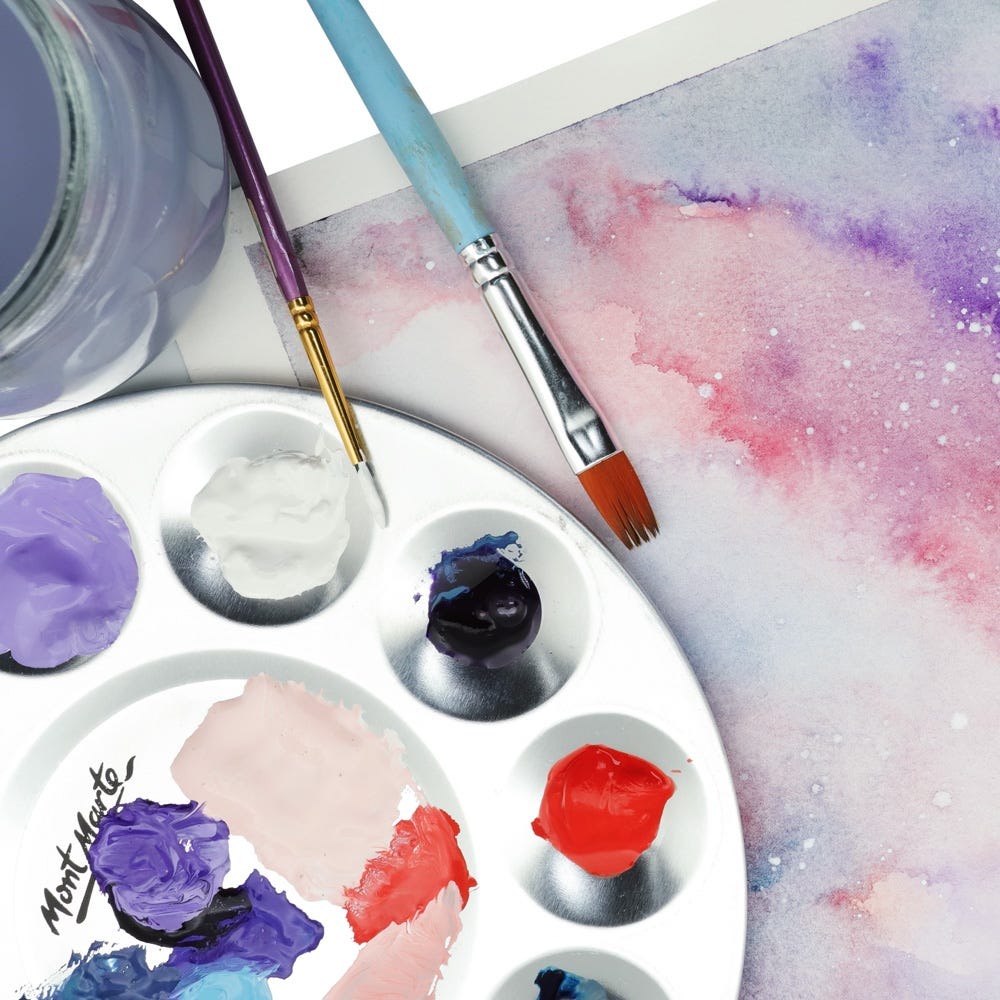 Buy Mont Marte Aluminium Round Palette 10 Well at Best Prices in Bangladesh