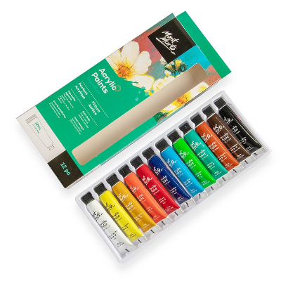 Buy Mont Marte Acrylic Paints 12pc*12ml at Best Prices in Bangladesh