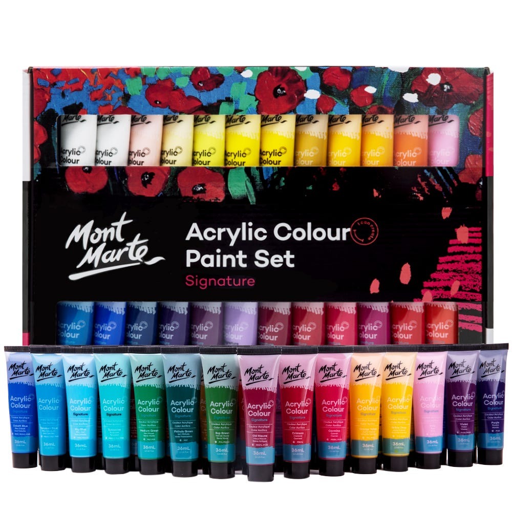 Buy mont-marte-acrylic-color-paint-set-48pc36ml at Best Prices in Bangladesh