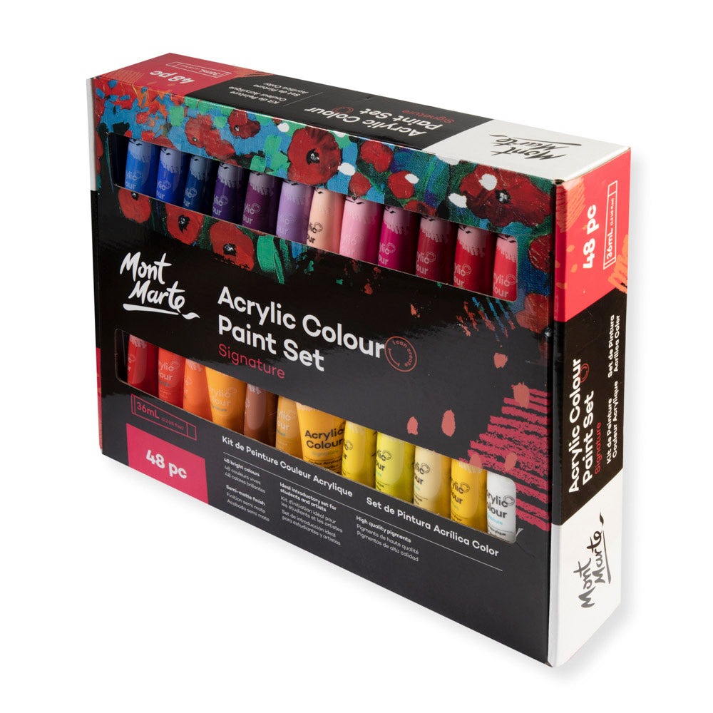 Buy mont-marte-acrylic-color-paint-set-48pc36ml at Best Prices in Bangladesh