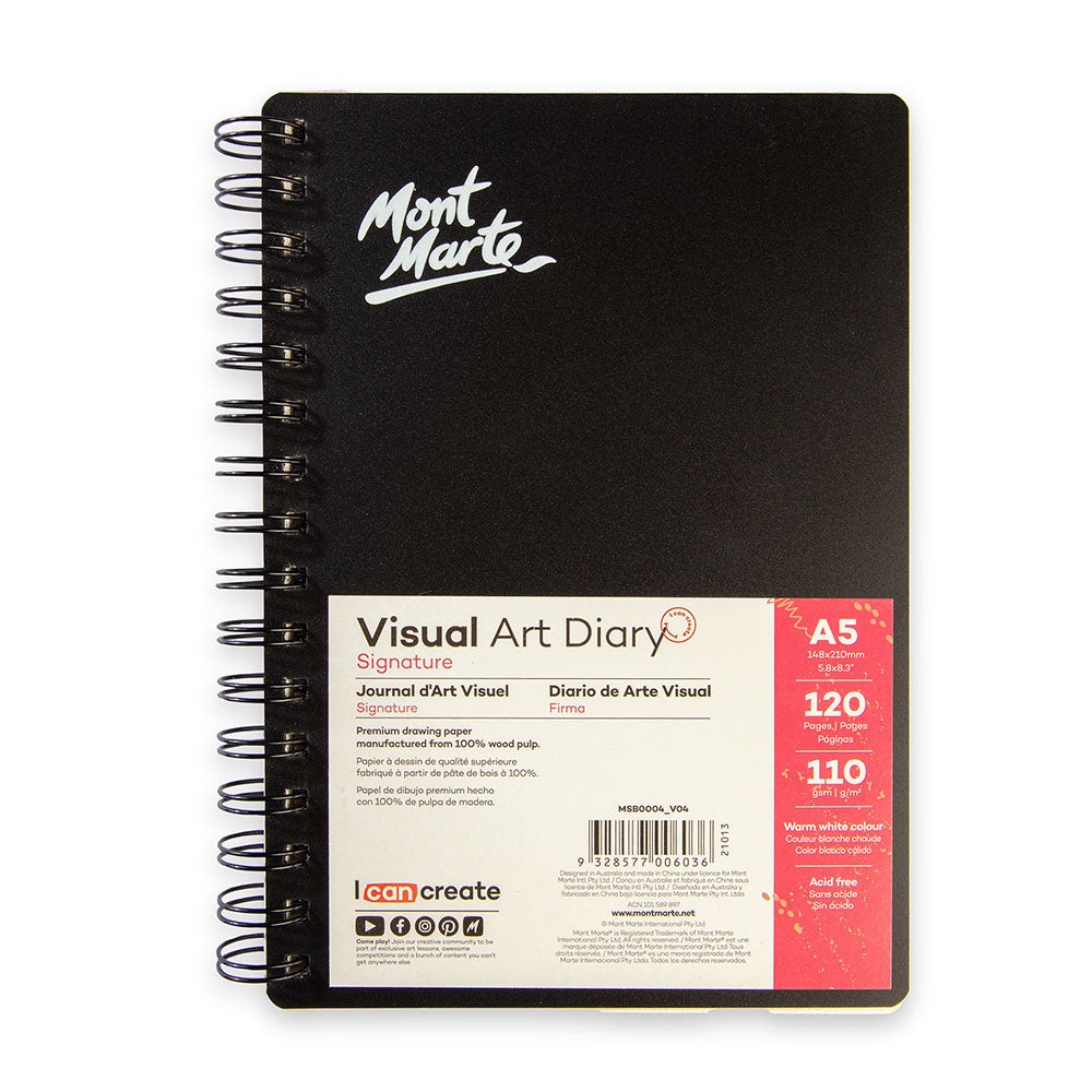 Buy mont-marte-visual-art-diary-a5-120page at Best Prices in Bangladesh