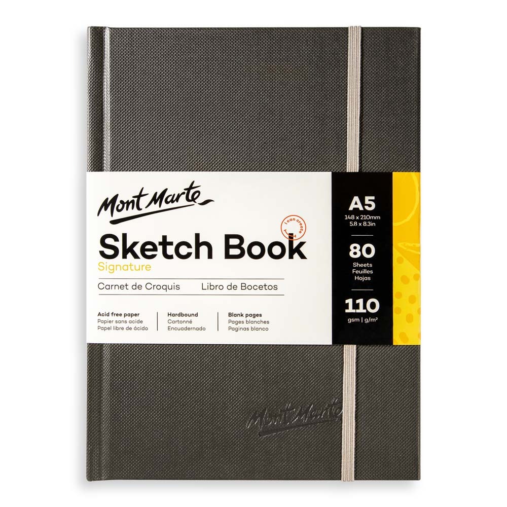 Buy mont-marte-hardbound-sketch-book-110gsm-a5 at Best Prices in Bangladesh