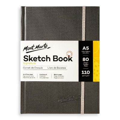 Buy mont-marte-hardbound-sketch-book-110gsm-a5 at Best Prices in Bangladesh