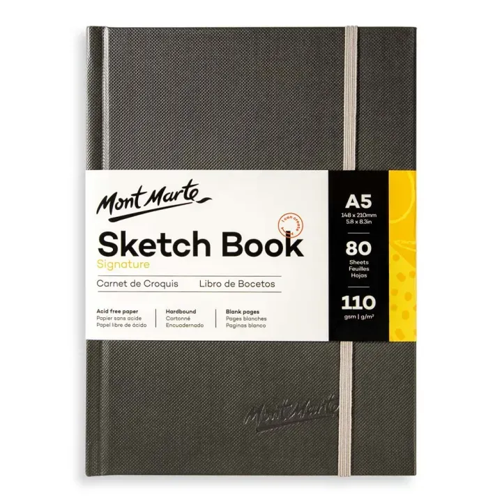 Buy mont-marte-hardbound-sketch-book-110gsm-a5 at Best Prices in Bangladesh