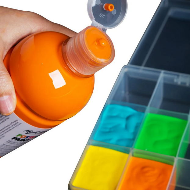 Buy Mont Marte Poster Paint 500ml (16.91 US fl.oz) - Vermilion at Best Prices in Bangladesh