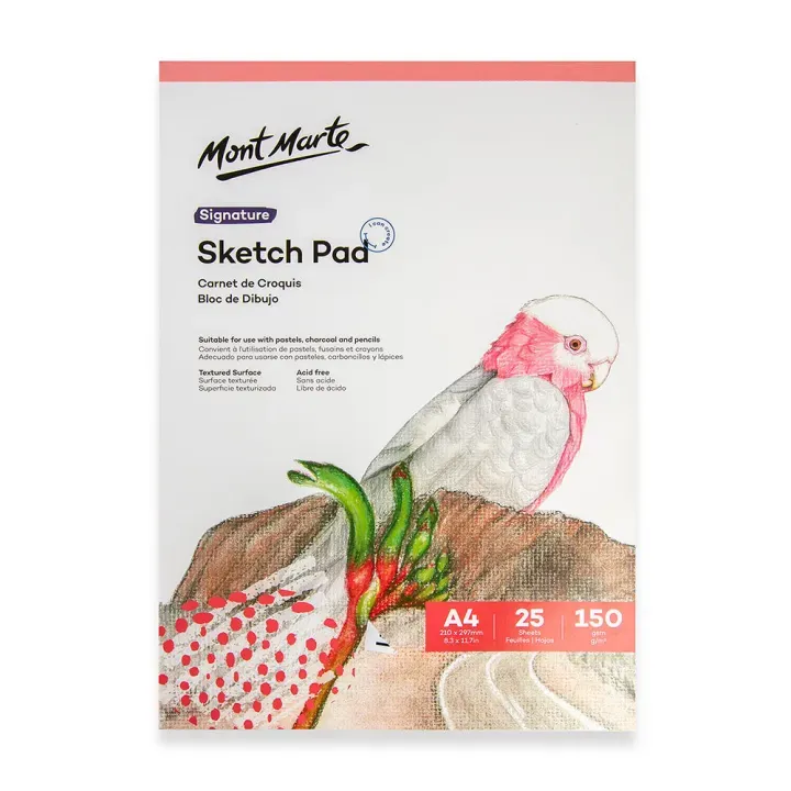 Buy mont-marte-sketch-pad-150gsm-25-sheet-a4 at Best Prices in Bangladesh