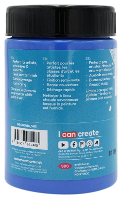 Buy Mont Marte Acrylic Color Paint 300ml-Cobalt Blue at Best Prices in Bangladesh