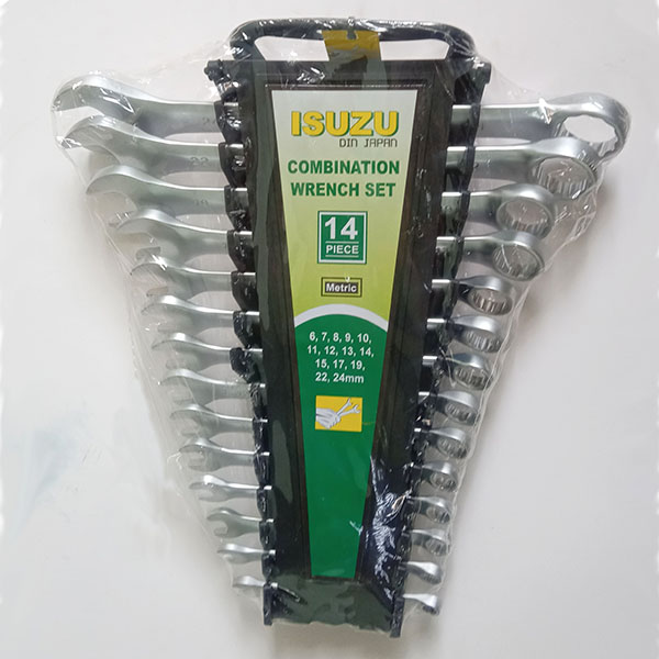 Picture of 14pcs combination spanner set
