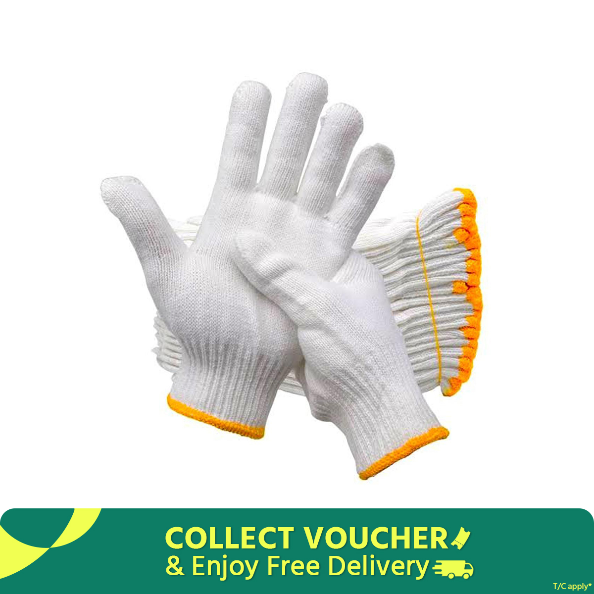 Picture of Cotton Hand Gloves 1 pair dotted