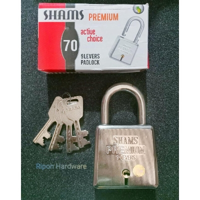 Picture of 70 mm Premium Quality door lock 4 keys shams