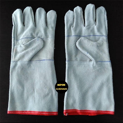 Picture of Leather Hand Gloves For Workshop Use Hand Gloves  1 pair