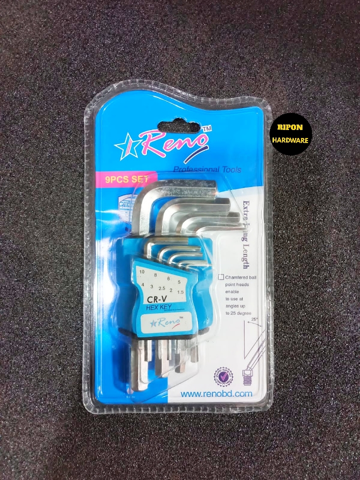 Picture of Hex key 9 pcs set