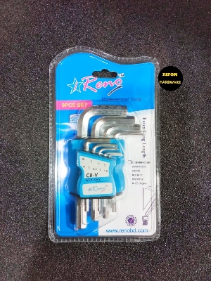 Picture of Hex key 9 pcs set