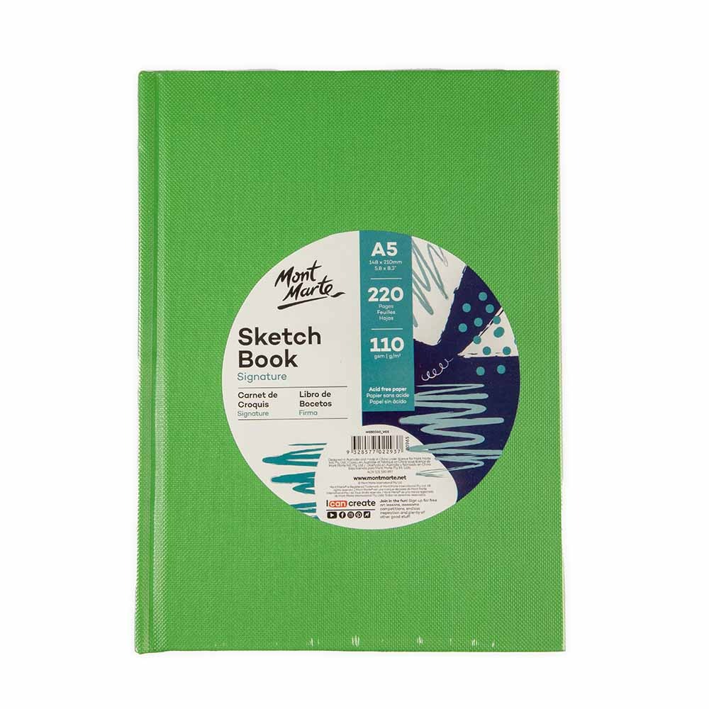 Buy mont-marte-sketch-book-a5-hard-cover-220pg-110g at Best Prices in Bangladesh