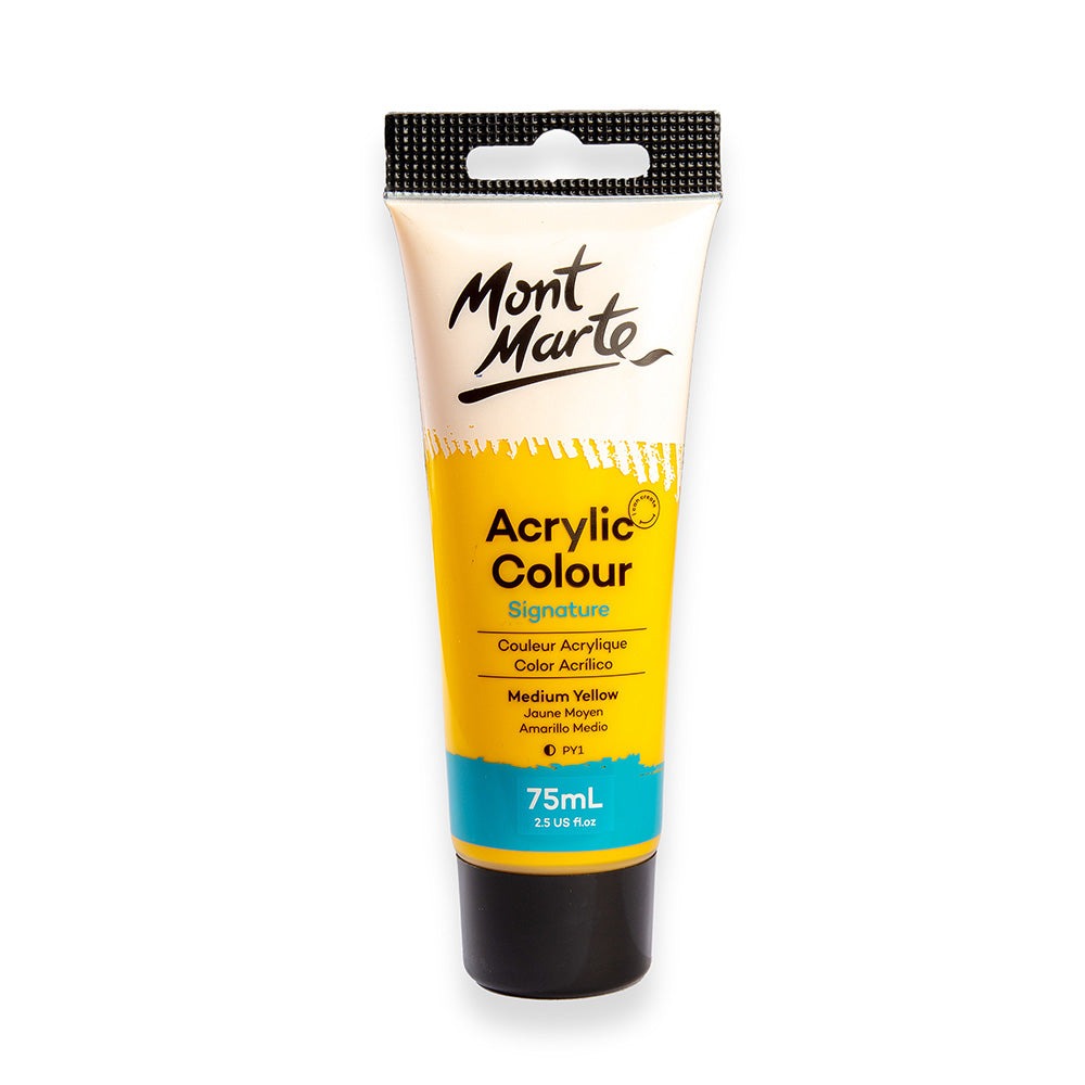 Buy mont-marte-acrylic-color-paint-75ml-medium-yellow at Best Prices in Bangladesh