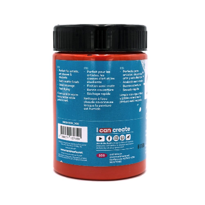 Buy Mont Marte Acrylic Color Paint 300ml-Vermilion at Best Prices in Bangladesh