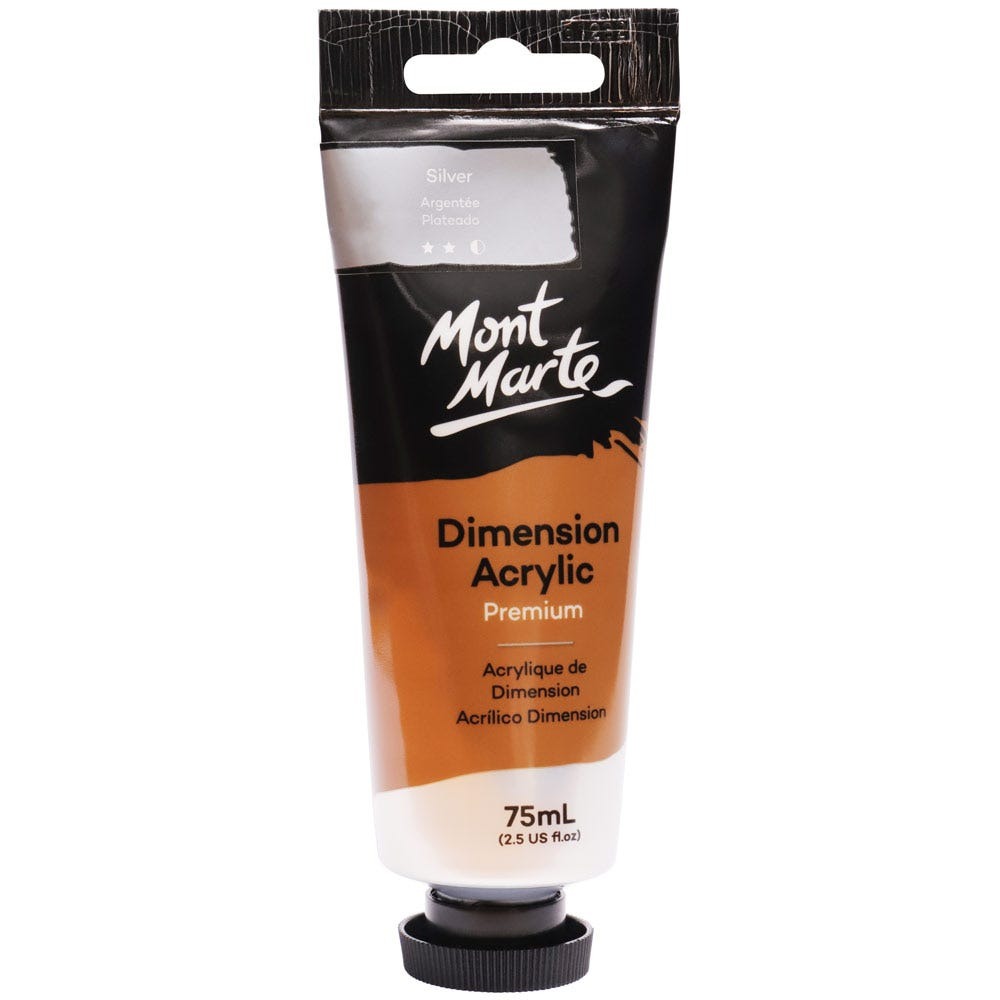 Buy Mont Marte Dimension Acrylic 75ml-Silver at Best Prices in Bangladesh