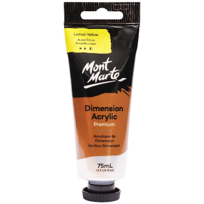 Buy Mont Marte Dimension Acrylic 75mls - Lemon Yellow at Best Prices in Bangladesh