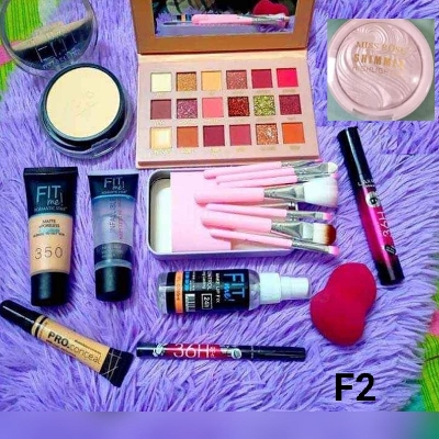 Picture of সম্পূর্ণ মেকআপ কভারেজের সাথে মেকআপ কম্বো সেট11ইন1